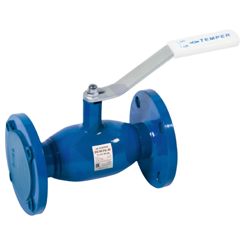 Кран шаровый фланцевый TEMPER DN 100 PN 16